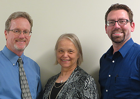 Bill Hubble, Rita Heuertz and Austin Turner